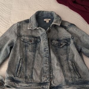 Style & Co. Medium Wash Denim Jacket
